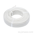 Cable envuelto de mica de níquel puro de 4 mm²